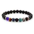 Pride Chakra Multi Color Stone Bracelet