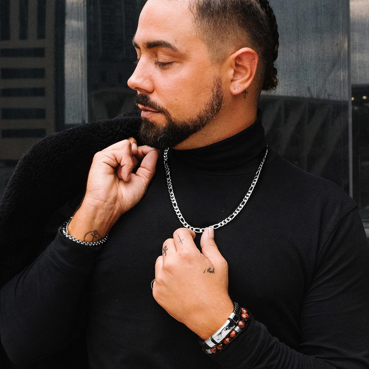 Crucible Black Leather and Engravable Bracelet – Invicta Jewelry